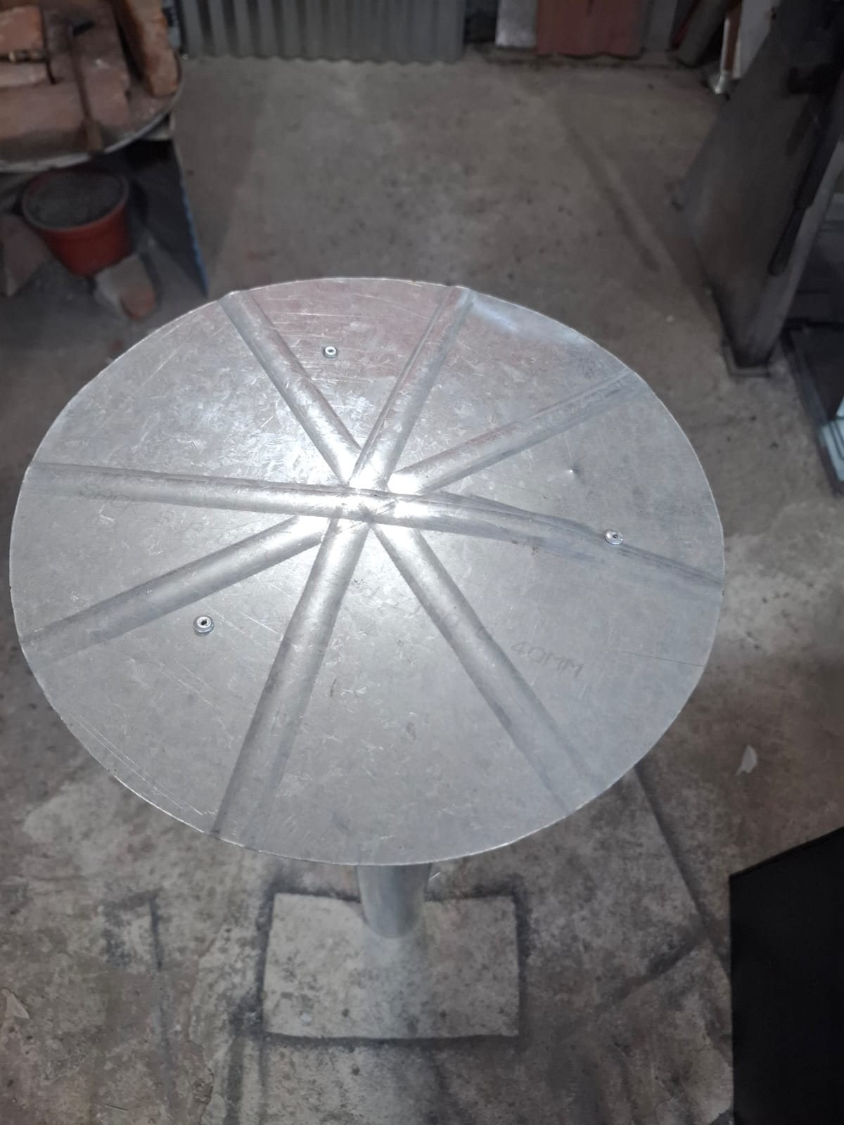 Gorro Chino Acero Galvanizado - Imagen 5