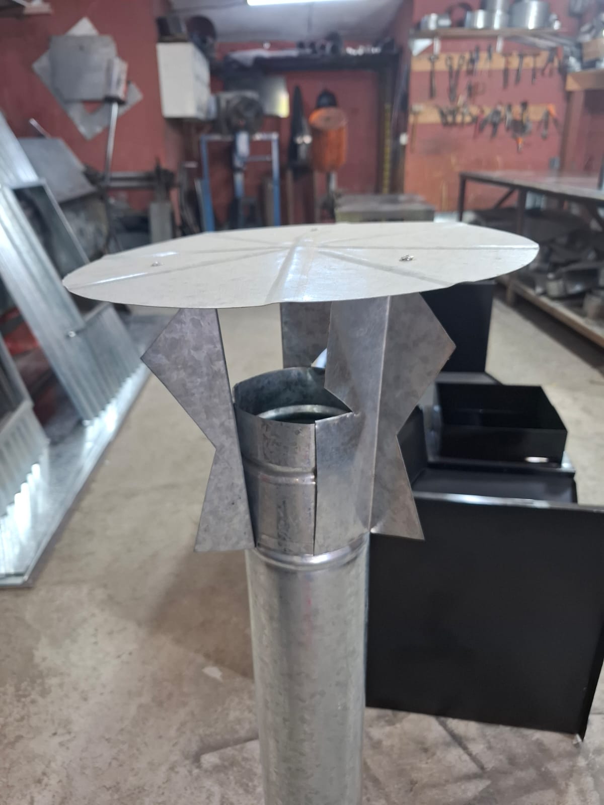 Gorro Chino Acero Galvanizado - Imagen 3