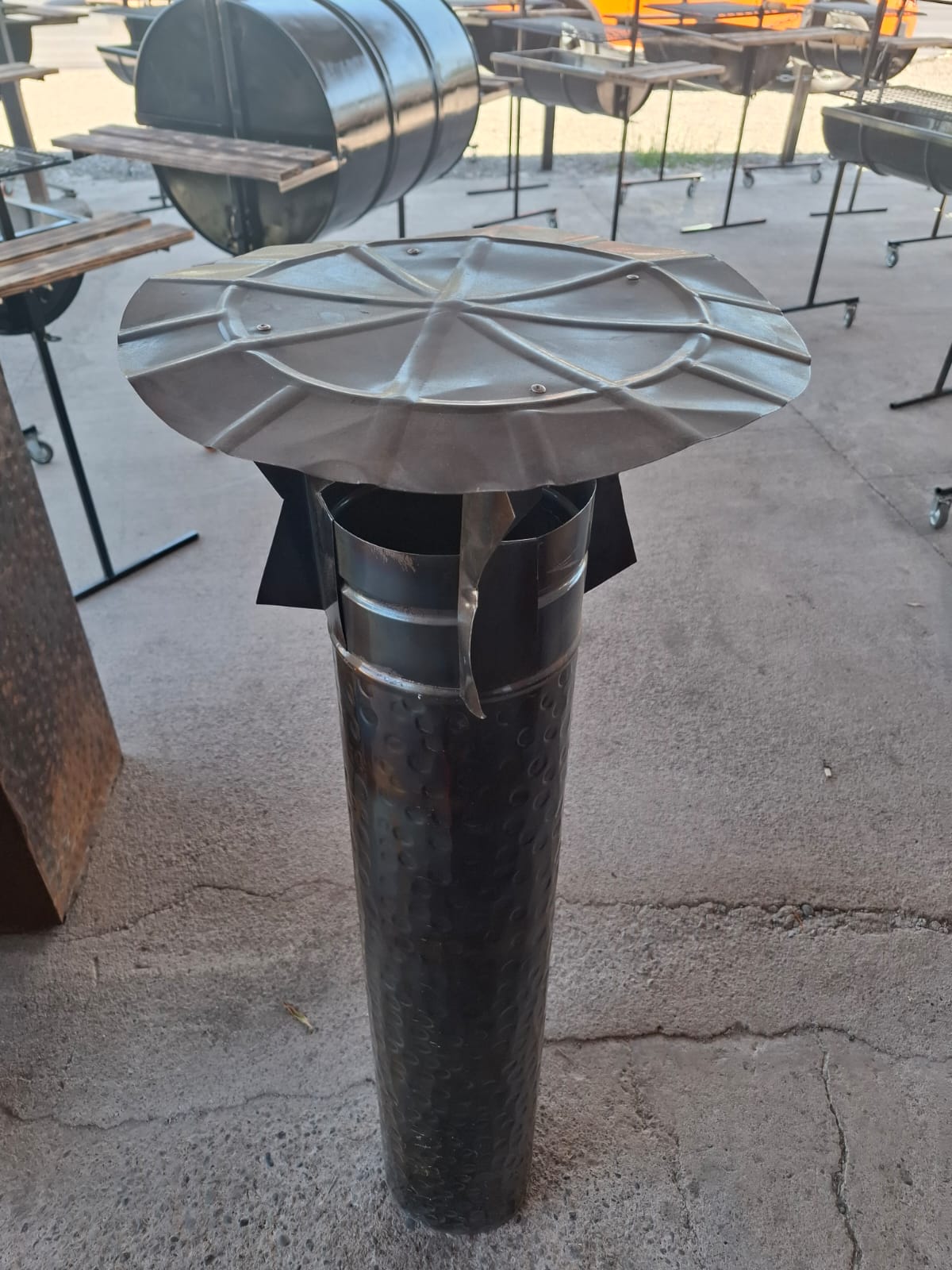 Gorro Chino Acero Galvanizado